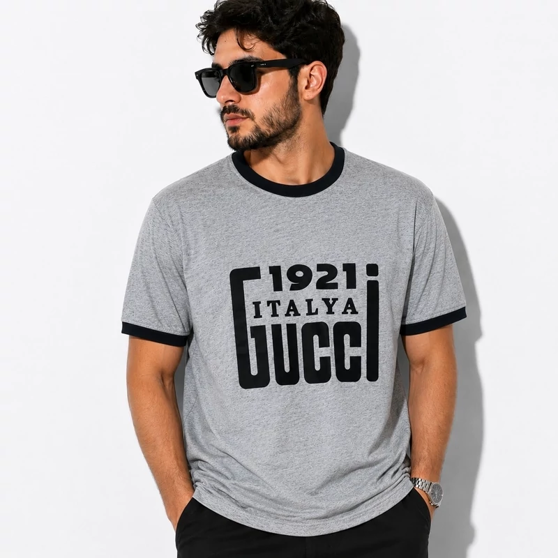 تیشرت خاکستری GUCCI