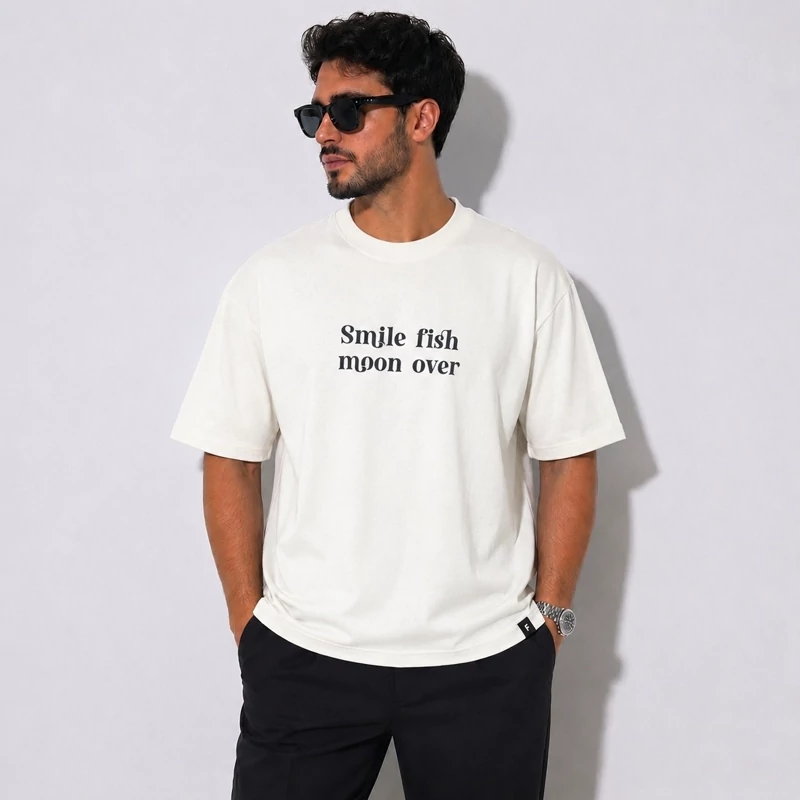 تیشرت سفید SOMETIME
