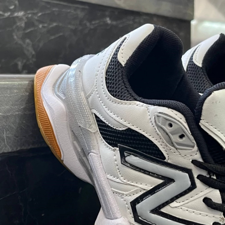 کفش کتانی مردانه نیوبالانس 9060 سفید مشکی New Balance 9060