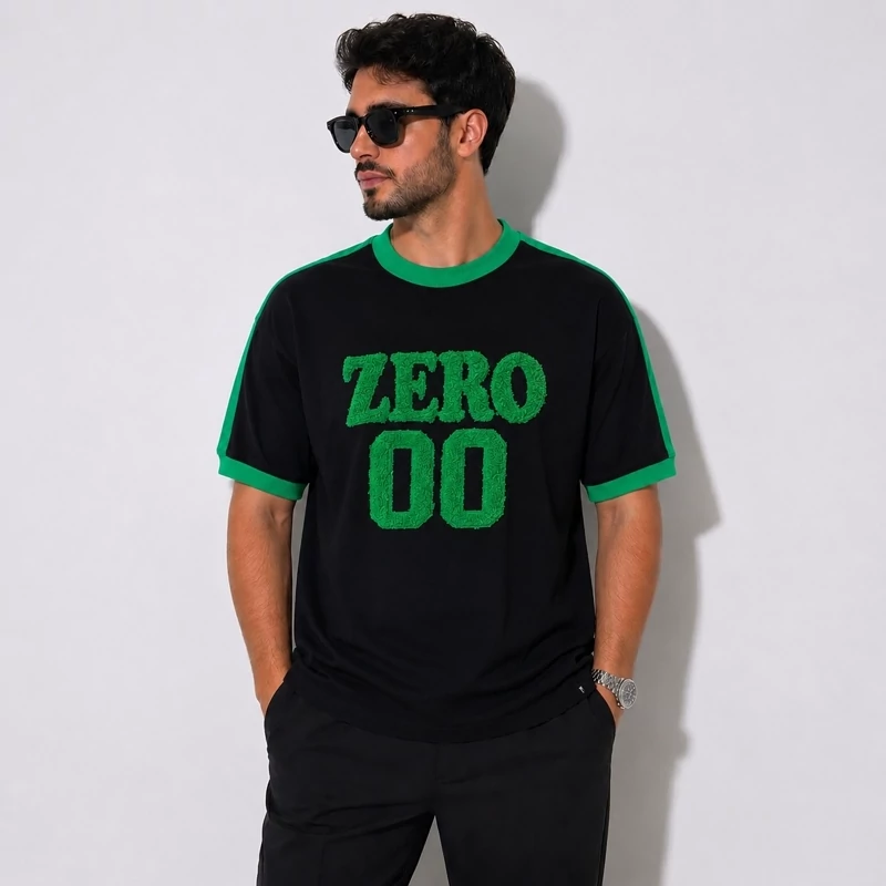 تیشرت مشکی ZERO