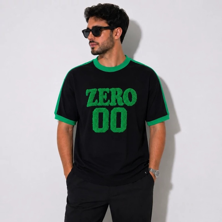 تیشرت مشکی ZERO