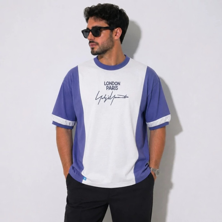 تیشرت بنفش سفید Y-3