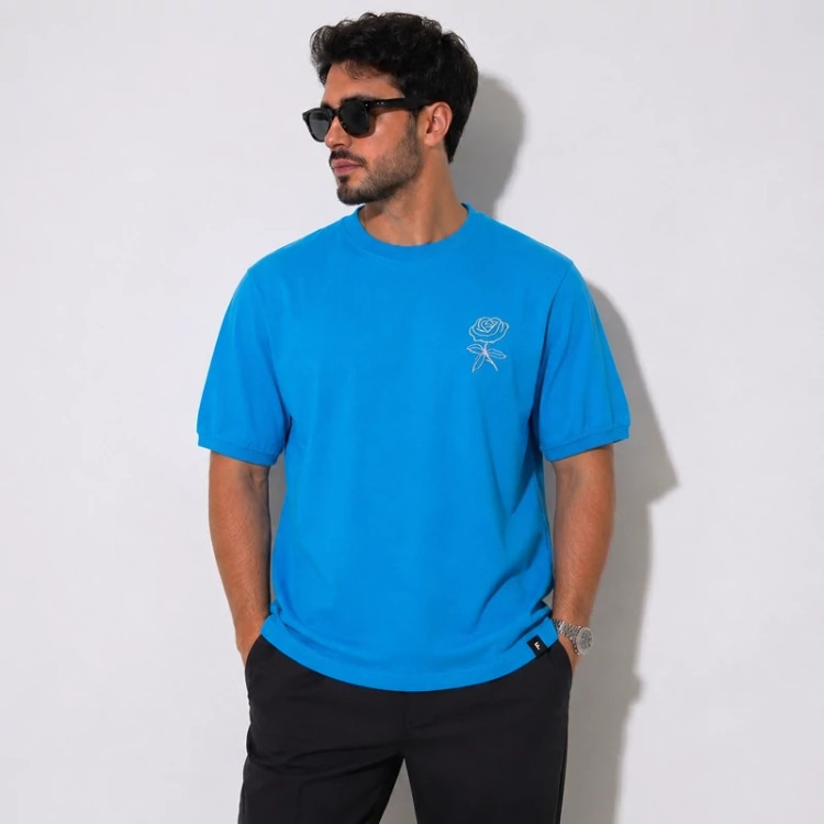 تیشرت آبی ADIDAS