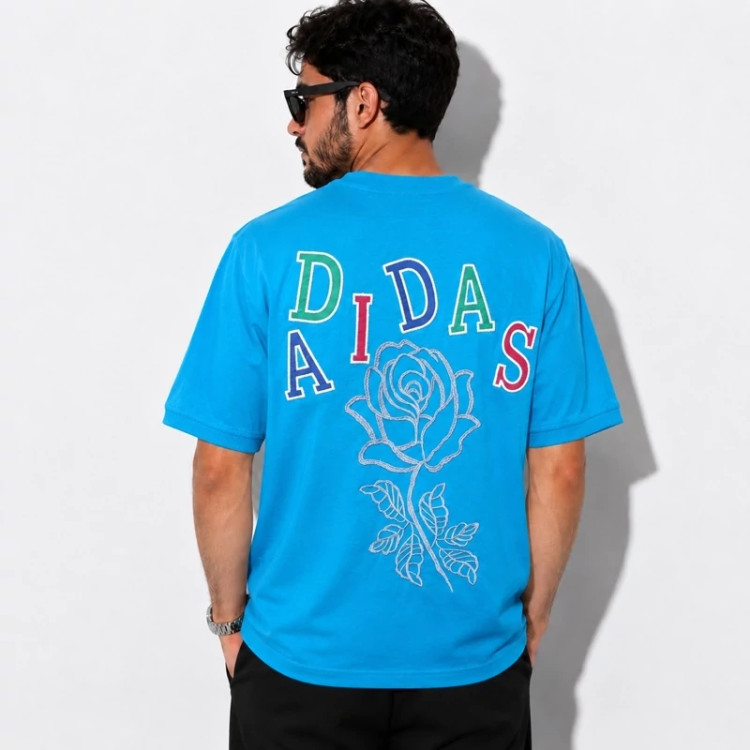 تیشرت آبی ADIDAS