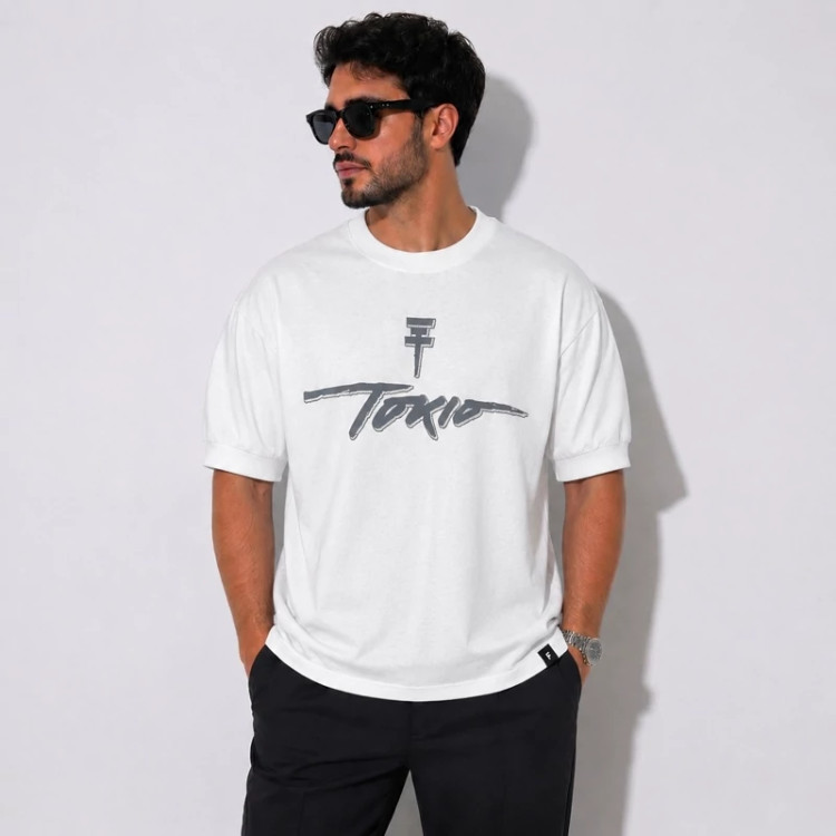 تیشرت سفید Tokio