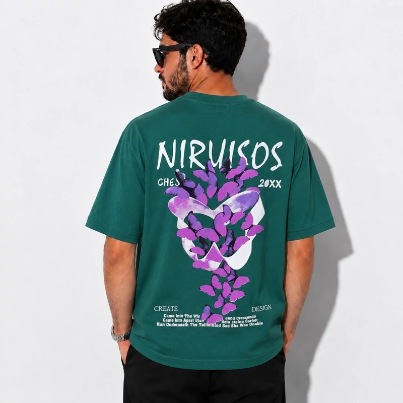 تیشرت سبز NIRUISOS