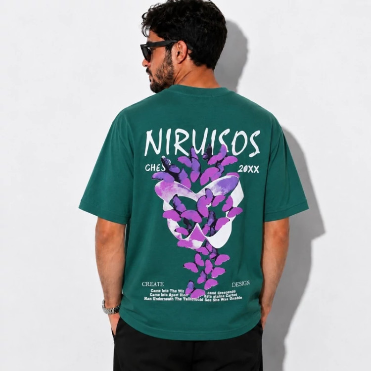 تیشرت سبز NIRUISOS
