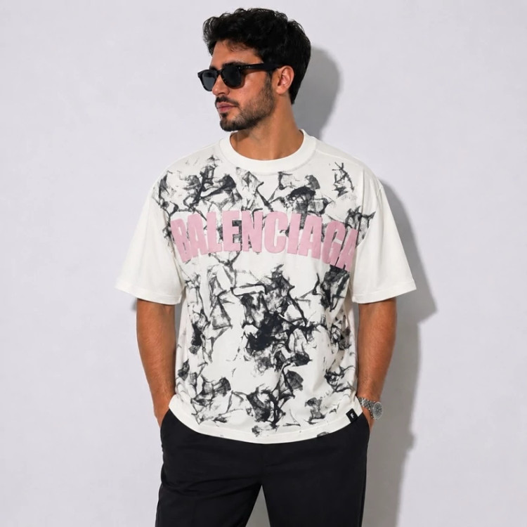 تیشرت سفید Balenciaga