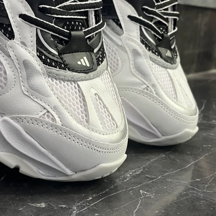 کفش کتانی مردانه آدیداس دیلاکس مشکی سفید Adidas Deluxe