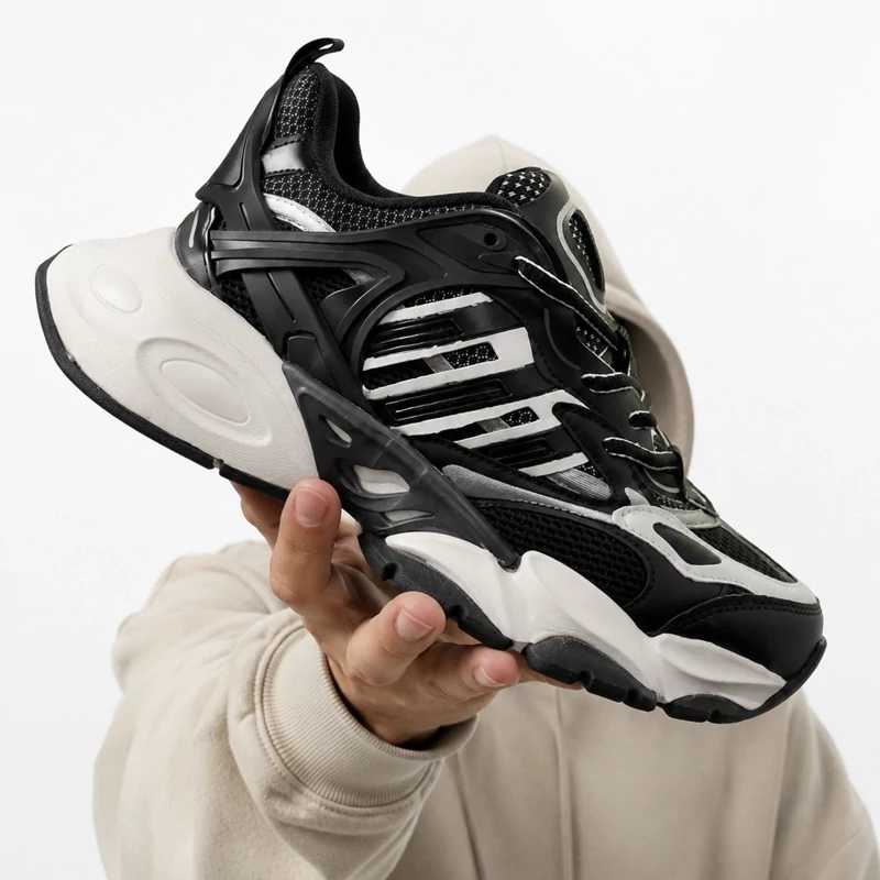 کفش کتانی مردانه آدیداس دیلاکس مشکی Adidas Deluxe