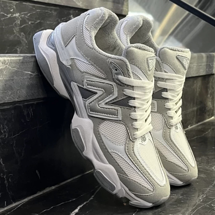 کفش کتانی مردانه نیوبالانس 9060 طوسی New Balance 9060