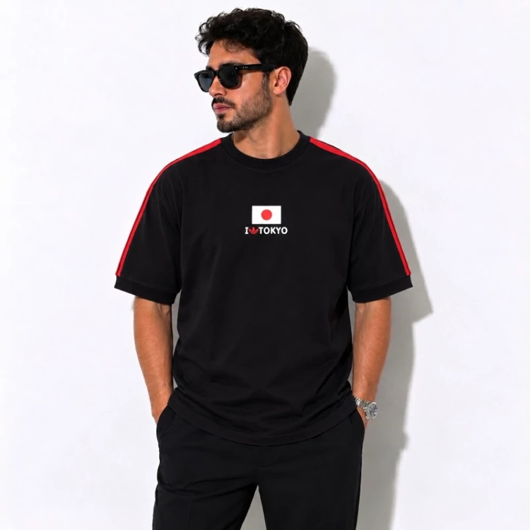 تیشرت مشکی TOKYO