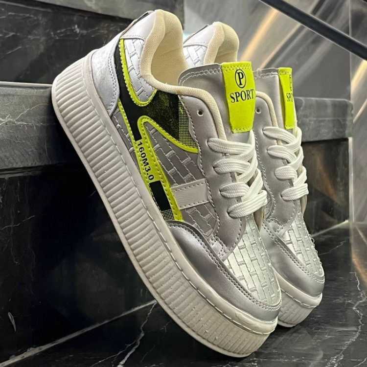 کتانی اسپرت Sport 160M 3.0 نقره ای فسفری