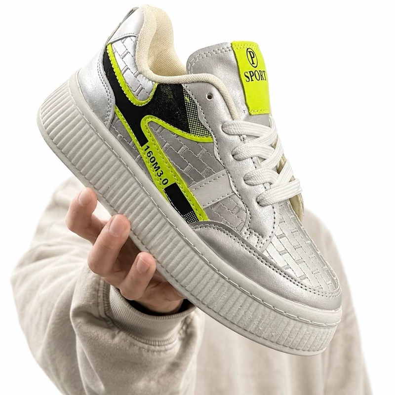 کتانی اسپرت Sport 160M 3.0 نقره ای فسفری