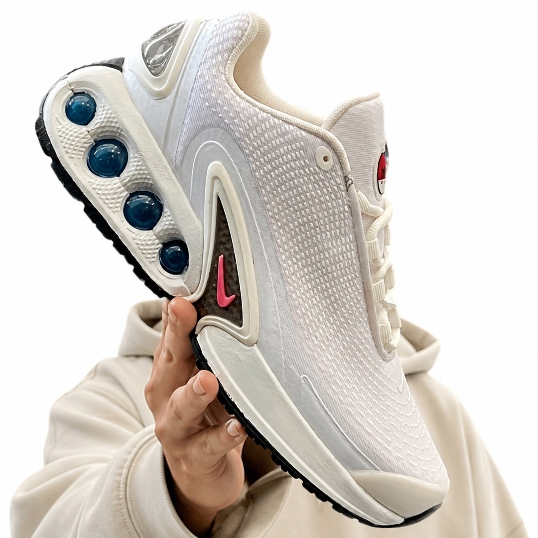 کفش کتانی مردانه نایک ایر مکس زیره کپسولی سفید تمام Nike Air Max Dn
