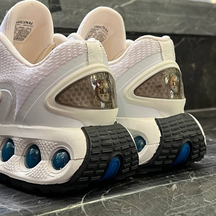 کفش کتانی مردانه نایک ایر مکس زیره کپسولی سفید تمام Nike Air Max Dn