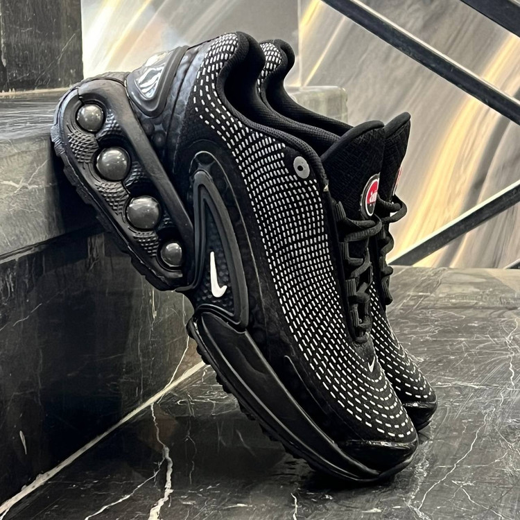 کفش کتانی مردانه نایک ایر مکس زیره کپسولی مشکی تمام Nike Air Max Dn