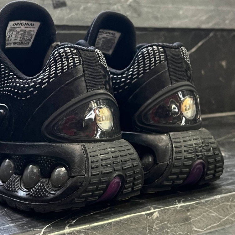کفش کتانی مردانه نایک ایر مکس زیره کپسولی مشکی تمام Nike Air Max Dn