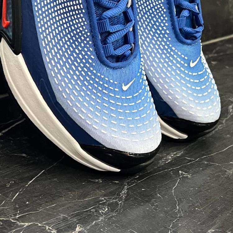 کفش کتانی مردانه نایک ایر مکس زیره کپسولی آبی سفید Nike Air Max Dn