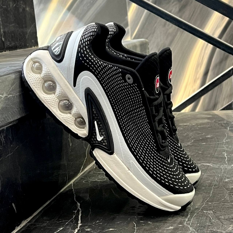 کفش کتانی نایک ایرمکس زیره کپسولی مشکی سفید Nike Air Max Dn