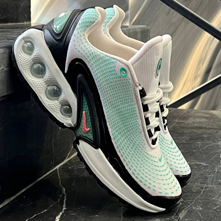 کفش کتانی مردانه نایک ایر مکس زیره کپسولی سبز سفید Nike Air Max Dn