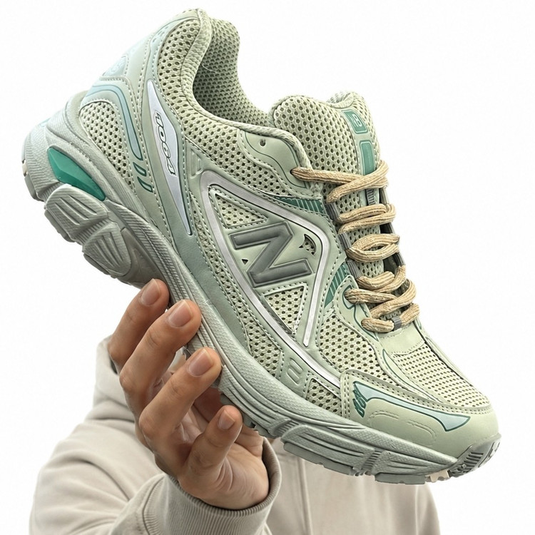 کفش کتانی مردانه نیوبالانس 1064 سبز ماچا 1064 New Balance
