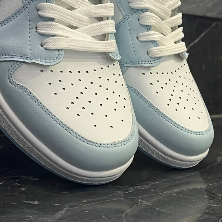 کفش کتانی مردانه نایک جردن 1 آبی یخی Nike Jordan 1