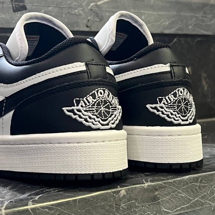 کفش کتانی مردانه نایک جردن 1 مشکی سفید Nike Jordan 1