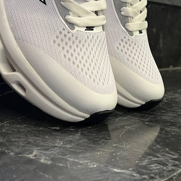 کفش کتانی مردانه اسکیچرز سفید مشکی SKECHERS
