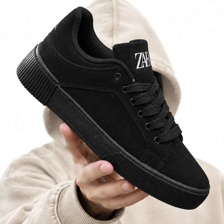 کفش کتانی مردانه ونس زارا مشکی تمام Vans