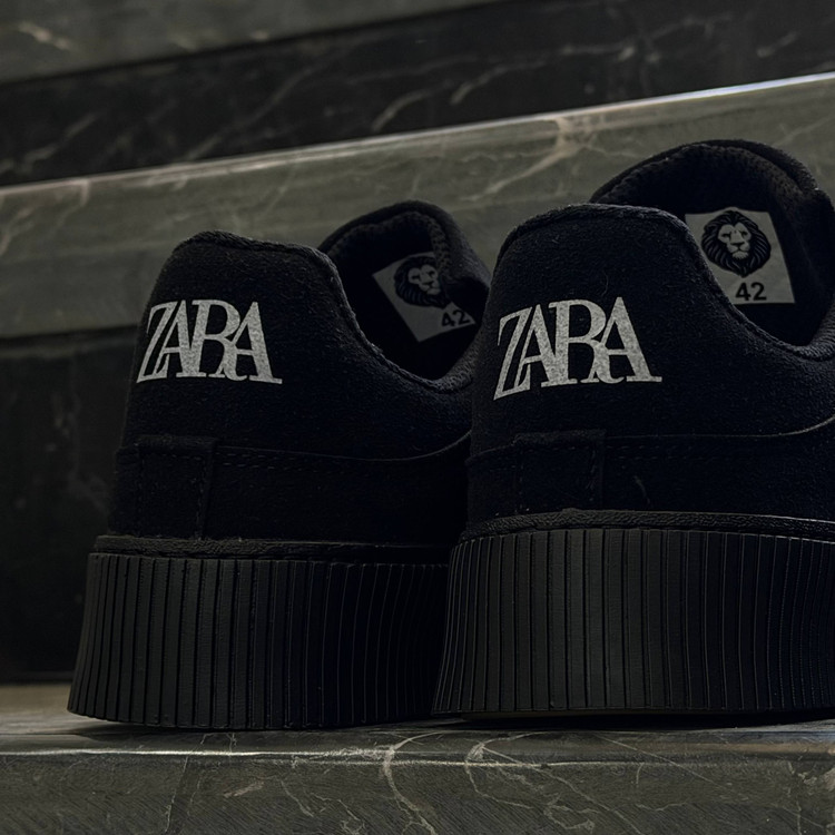 کفش کتانی مردانه ونس زارا مشکی تمام Vans