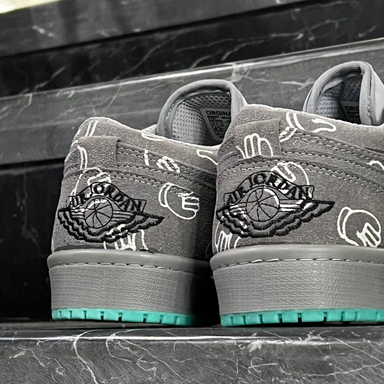 کفش کتانی مردانه نایک کاز طوسی حراجی Nike Kowz