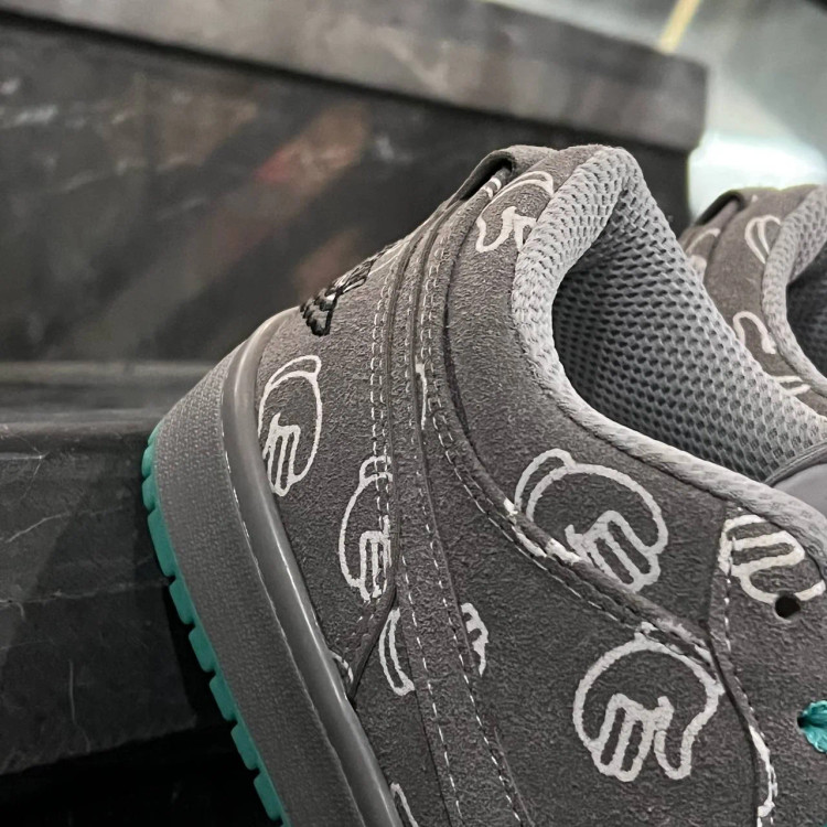 کفش کتانی مردانه نایک کاز طوسی حراجی Nike Kowz