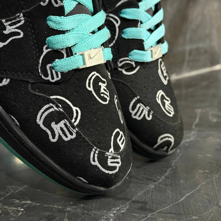 کفش کتانی مردانه نایک کاز مشکی حراجی Nike Kowz