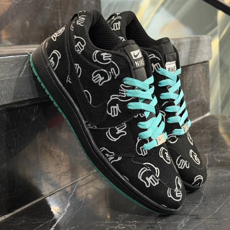 کفش کتانی مردانه نایک کاز مشکی حراجی Nike Kowz